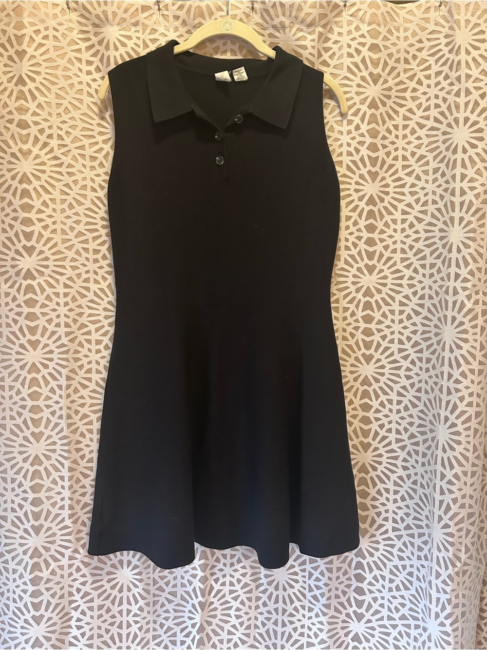 Joie Black Polo Dress Size Medium